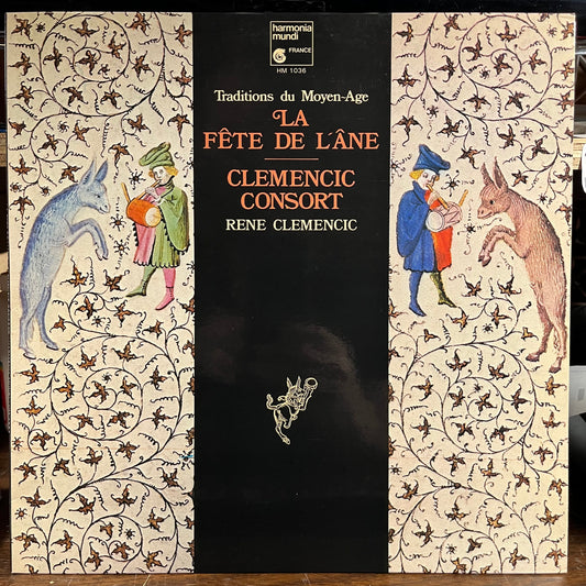 Clemencic Consort - La Fête De L´âne - Traditions Du Moyen-Age (FRENCH VINYL) | Near Mint (NM) Near Mint (NM)-Music History