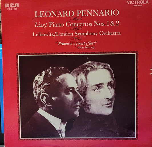 Franz Liszt - Piano Concertos Nos.1 & 2 | Near Mint (NM) Near Mint (NM)-Music History