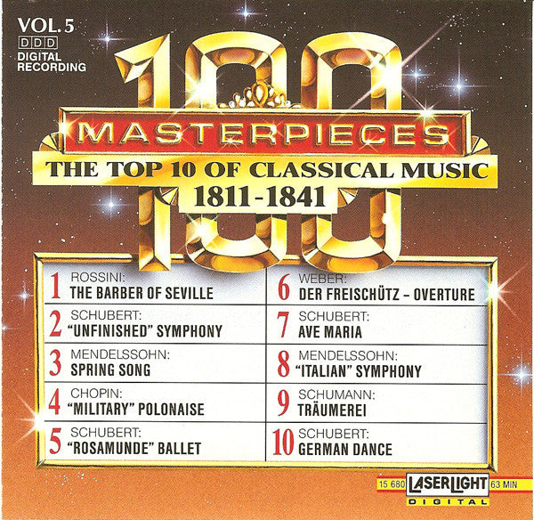Various - The Top 100 Masterpieces Of Classical Music: 1685-1928 *10XCD BOX* | Near Mint (NM) Near Mint (NM)-Music History