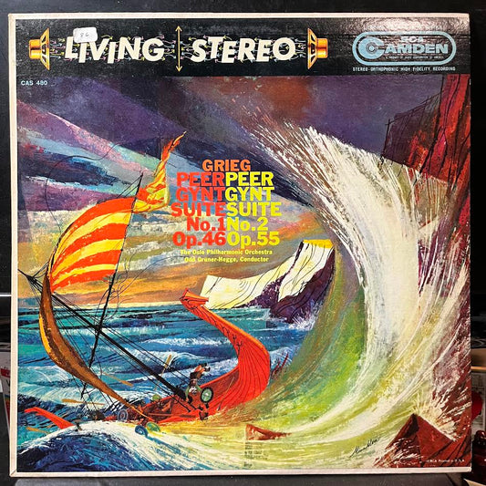Edvard Grieg - Peer Gynt Suites, Nos. 1 And 2 (VINYL) | Near Mint (NM) Excellent+ (EX+)-Music History