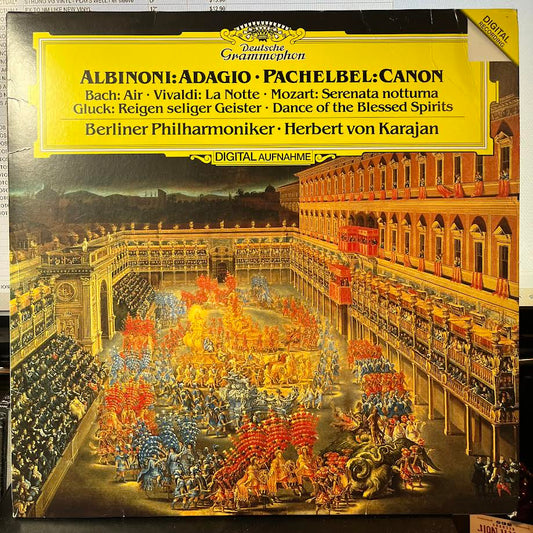 Tomaso Albinoni - Albinoni: Adagio, Pachelbel: Canon (VINYL) | Near Mint (NM) Excellent+ (EX+)-Music History