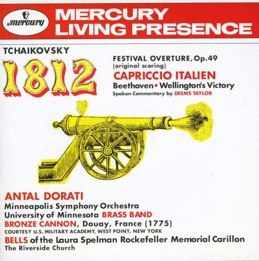 Pyotr Ilyich Tchaikovsky - 1812 Festival Overture, Op. 49 - Capriccio Italien - Wellington's Victory (CD) | Near Mint (NM) Near Mint (NM)-Music History