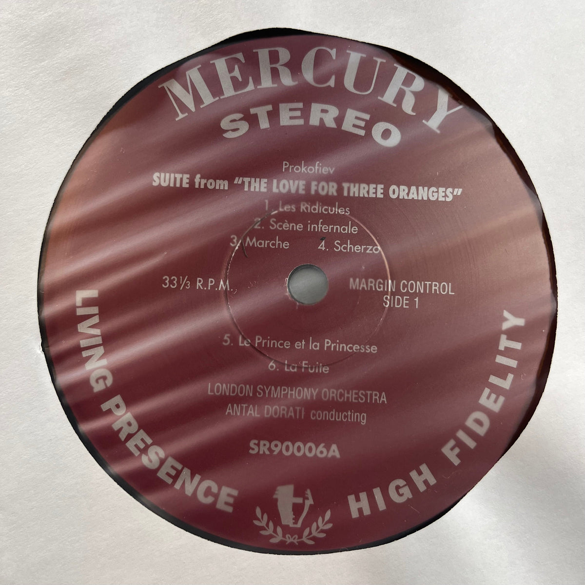 Sergei Prokofiev - The Love For Three Oranges Suite / Scythian Suite (VINYL) | Near Mint (NM) Near Mint (NM)-Music History