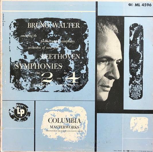 Ludwig van Beethoven - Symphonies No 2 In D Major, Op. 36 And No 4 In B-Flat Major, Op. 60 | Near Mint (NM) Excellent (EX)-Music History