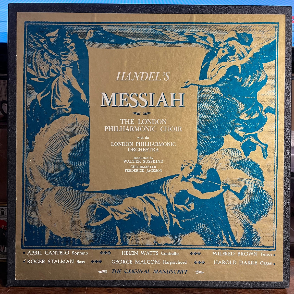 Georg Friedrich Händel - Handel's Messiah (The Original Manuscript) | Near Mint (NM) Near Mint (NM)-Music History