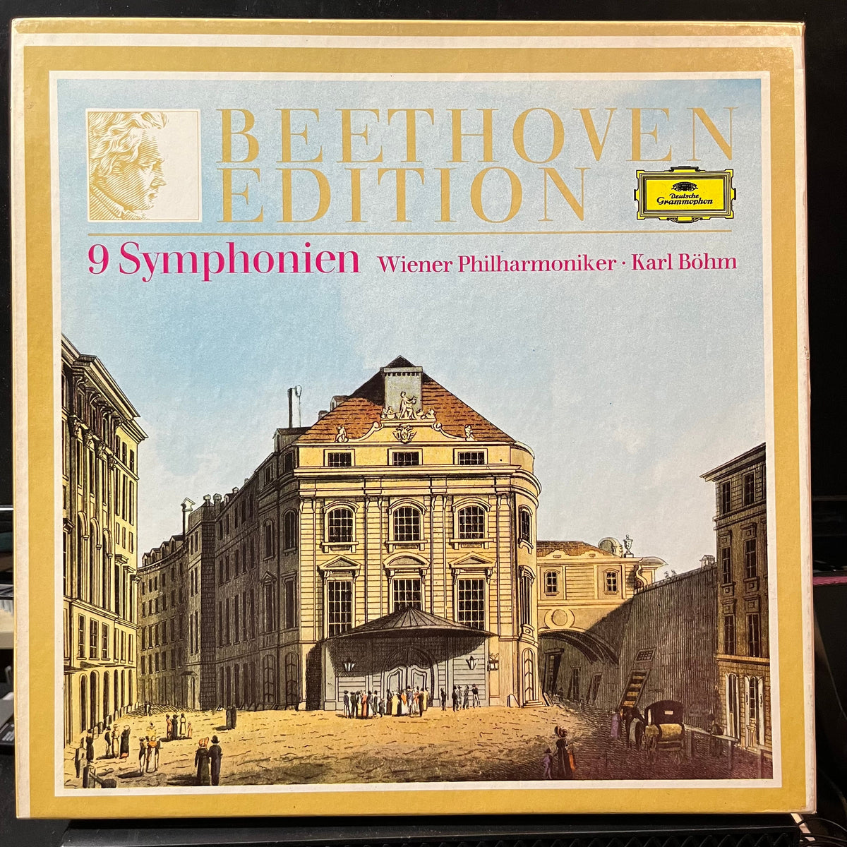 Ludwig Van Beethoven - Wiener Philharmoniker, Karl Böhm – 9 Symphonien (VINYL BOX 8xLP DEUTSCHE GRAMMOPHON R-205040 1977) | Near Mint (NM or M-) Near Mint (NM)-Music History