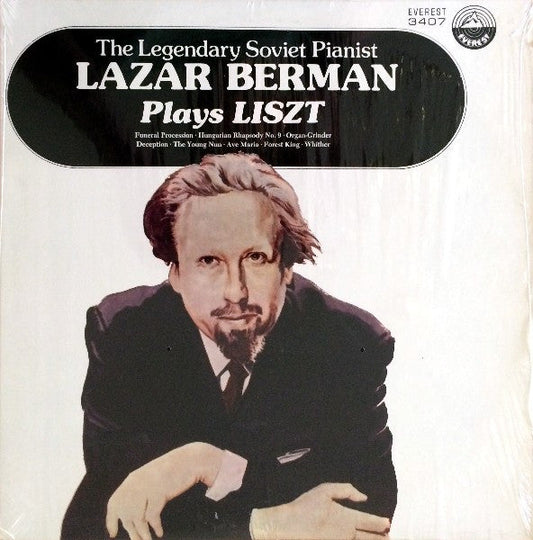 Lazar Berman - The Legendary Soviet Pianist Lazar Berman Plays Liszt | Near Mint (NM) Near Mint (NM)-Music History