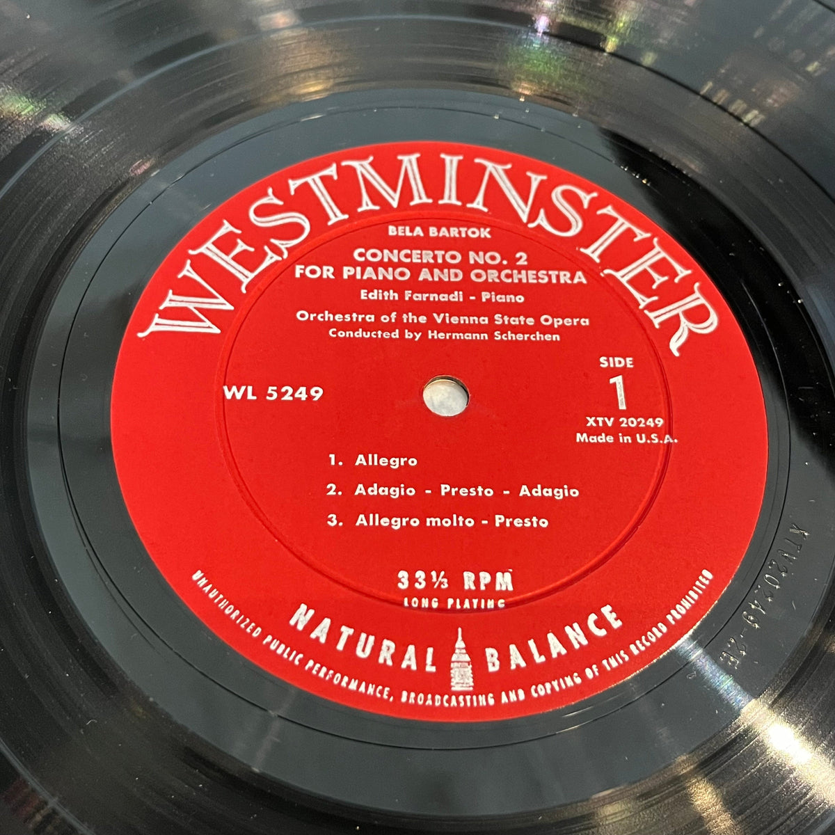 Béla Bartók - Concerto No. 2 For Piano And Orchestra / Concerto No. 3 For Piano And Orchestra | Near Mint (NM) Near Mint (NM)-Music History