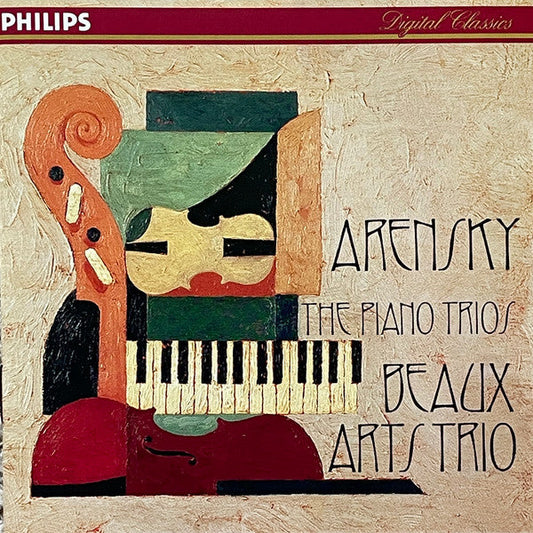 Anton Stepanovich Arensky - The Piano Trios (CD) | Near Mint (NM) Near Mint (NM)-Music History