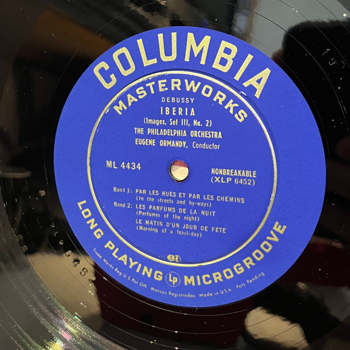 Claude Debussy - La Mer / Iberia | Near Mint (NM) Near Mint (NM)-Music History