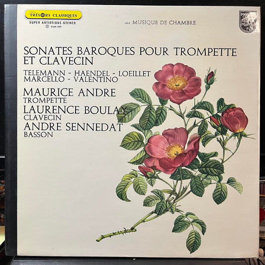 Maurice André - Sonates Baroques Pour Trompette Et Clavecin (VINYL) | Near Mint (NM) Near Mint (NM)-Music History