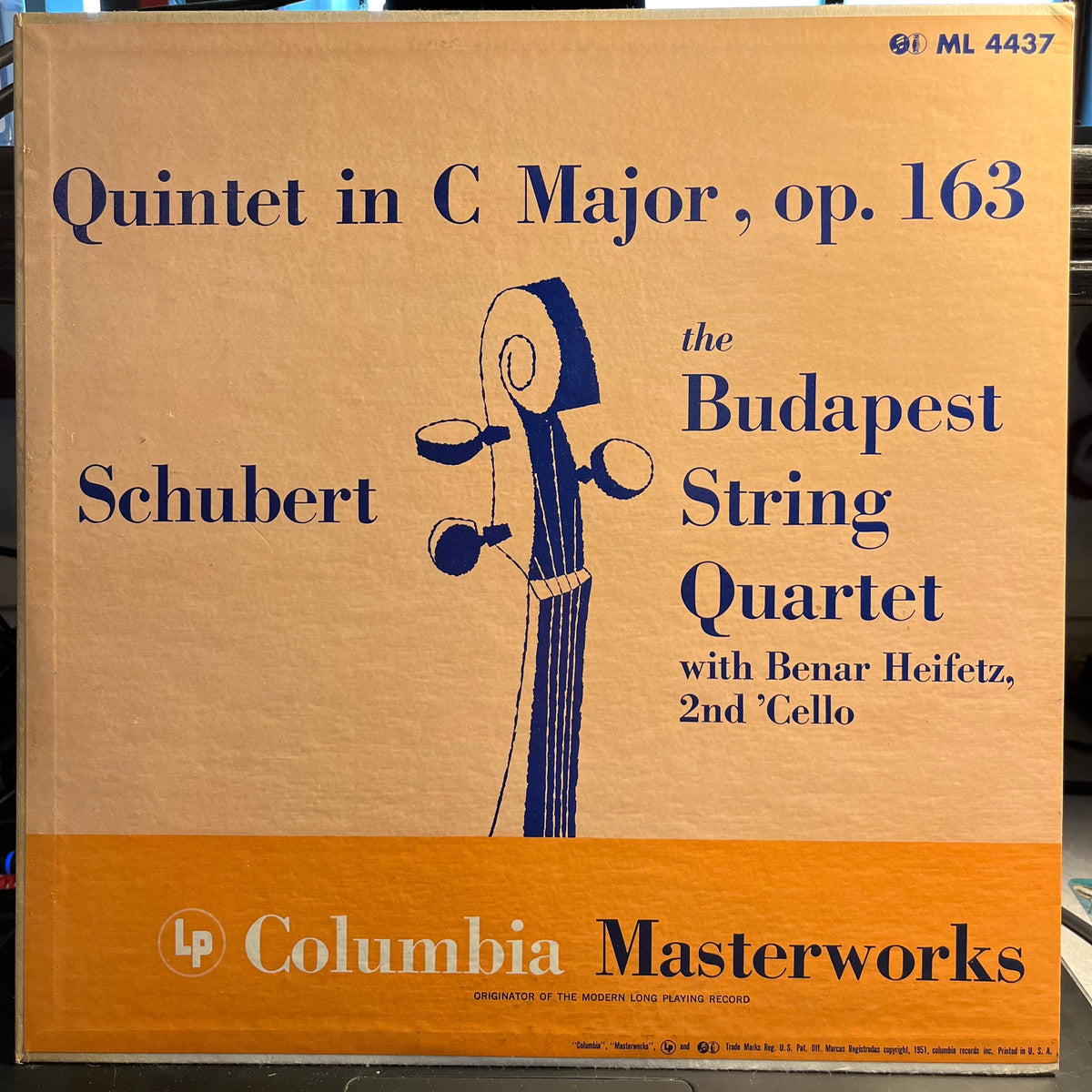 Franz Schubert - Quintet In C Major, Op. 163 | Near Mint (NM) Near Mint (NM)-Music History