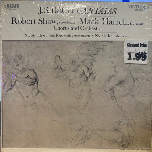 Johann Sebastian Bach - Cantatas No. 56: Ich Will Den Kreuzstab Gerne Tragen / No. 82: Ich Habe Genug | Near Mint (NM) Near Mint (NM)-Music History