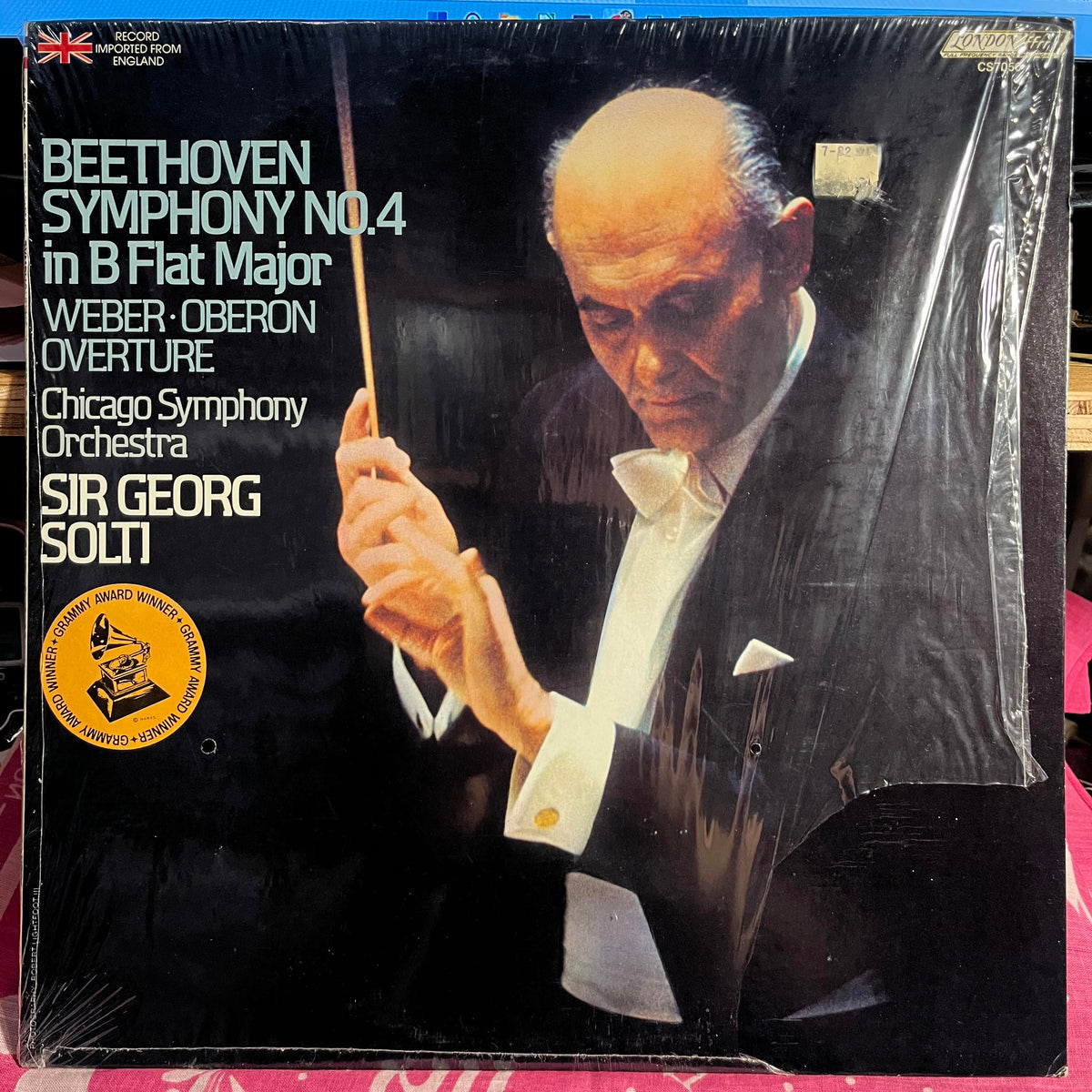 Ludwig Van Beethoven - Symphony No. 4 In B Flat Major · Oberon Overture *SHRINK* | Near Mint (NM) Near Mint (NM)-Music History