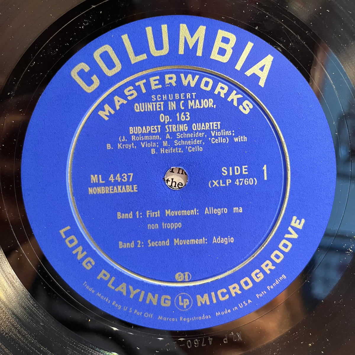 Franz Schubert - Quintet In C Major, Op. 163 | Near Mint (NM) Near Mint (NM)-Music History