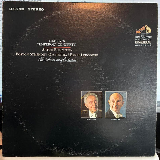 Ludwig van Beethoven - "Emperor" Concerto (VINYL) | Near Mint (NM or M-) Excellent+ (EX+)-Music History