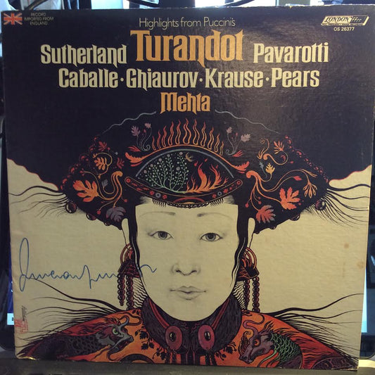 Giacomo Puccini - Turandot Highlights (VINYL) | Near Mint (NM) Excellent+ (EX+)-Music History
