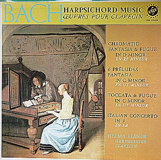 Johann Sebastian Bach - Harpsichord Music / Œuvres Pour Clavecin | Near Mint (NM) Near Mint (NM)-Music History
