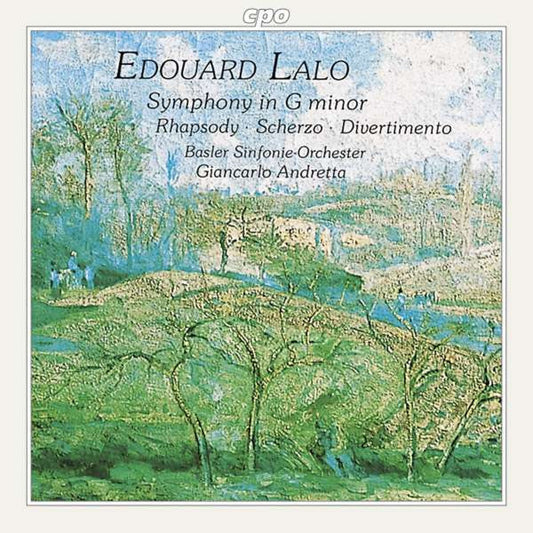 Édouard Lalo - Symphony In G Minor · Rhapsody · Scherzo · Divertimento (CD) | Near Mint (NM) Near Mint (NM)-Music History