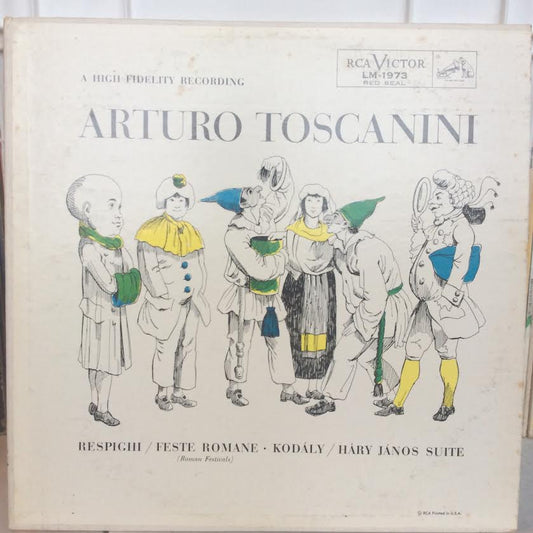 Ottorino Respighi / Zoltán Kodály - Arturo Toscani - Feste Romane / Háry János Suite (VINYL) | Near Mint (NM or M-) Very Good Plus (VG+)-Music History