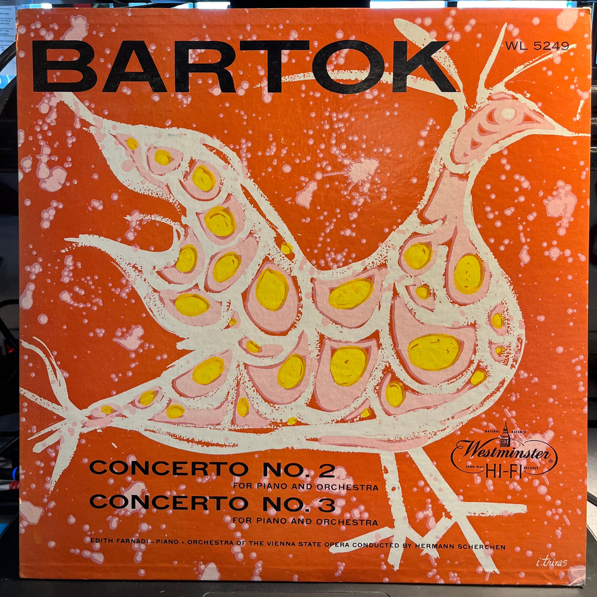 Béla Bartók - Concerto No. 2 For Piano And Orchestra / Concerto No. 3 For Piano And Orchestra | Near Mint (NM) Near Mint (NM)-Music History