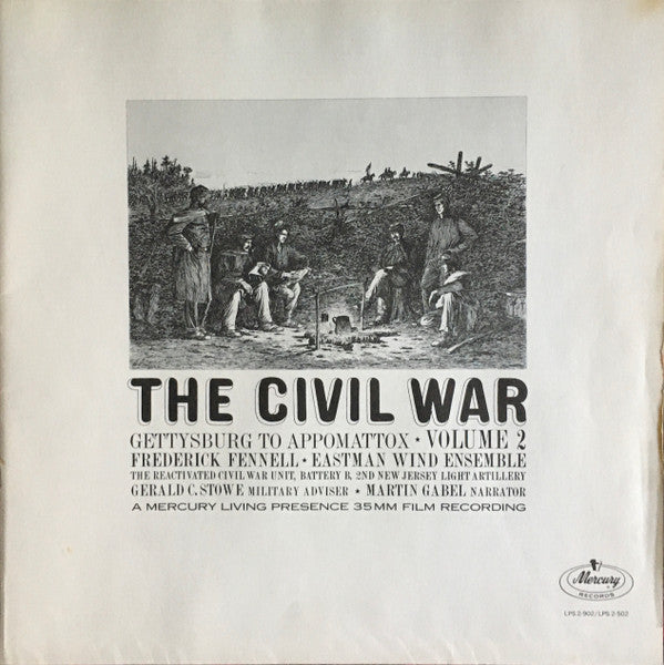 Frederick Fennell - The Civil War Its Music And Its Sounds Volume 2 | Near Mint (NM) Near Mint (NM)-Music History