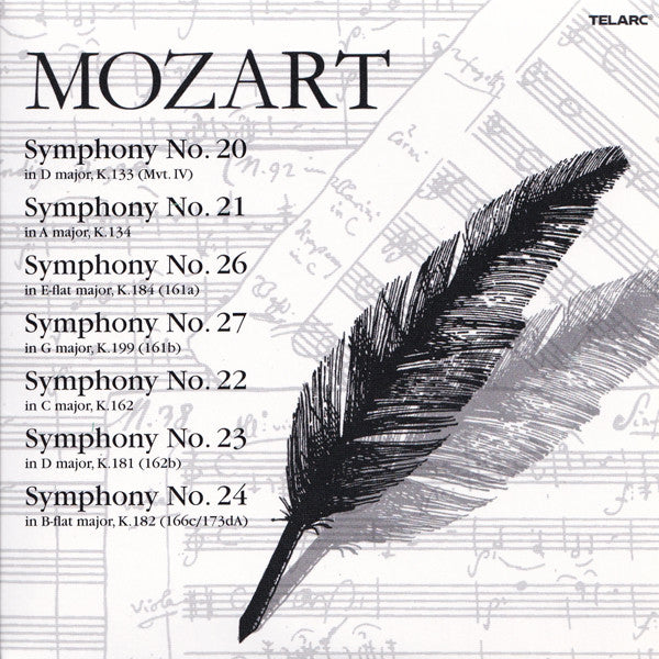 Wolfgang Amadeus Mozart - The Symphonies (10x CD Telarc ‎– CD 80729) | USED Near Mint (NM or M-) Near Mint (NM)-Music History