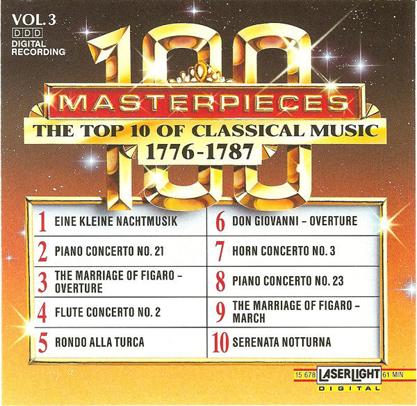 Various - The Top 100 Masterpieces Of Classical Music: 1685-1928 *10XCD BOX* | Near Mint (NM) Near Mint (NM)-Music History