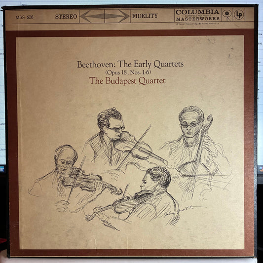 Ludwig van Beethoven - The Early Quartets, Opus 18, Nos. 1–6 (3x VINYL) | Very Good Plus (VG+) Very Good Plus (VG+)-Music History