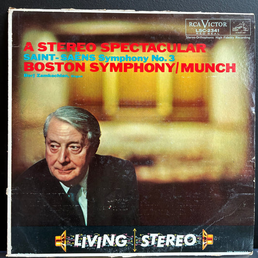 Camille Saint-Saëns - A Stereo Spectacular / Symphony No. 3 (VINYL) | Very Good Plus (VG+) Very Good (VG)-Music History