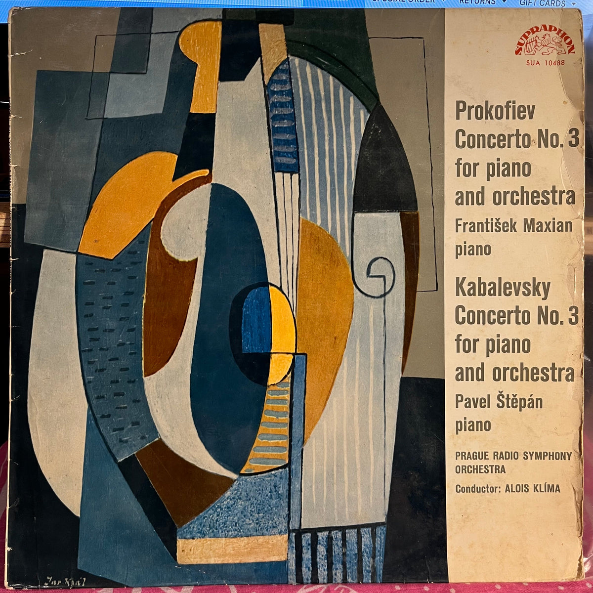 Sergei Prokofiev - Concerto No, 3 For Piano And Orchestra / Concerto No, 3 For Piano And Orchestra *UK - BLUE LABELS* | Very Good Plus (VG+) Very Good (VG)-Music History