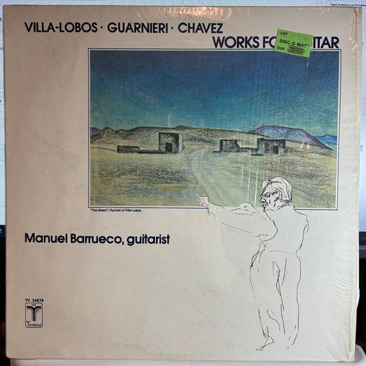 Heitor Villa-Lobos - Works For Guitar (VINYL) | Very Good Plus (VG+) Excellent (EX)-Music History