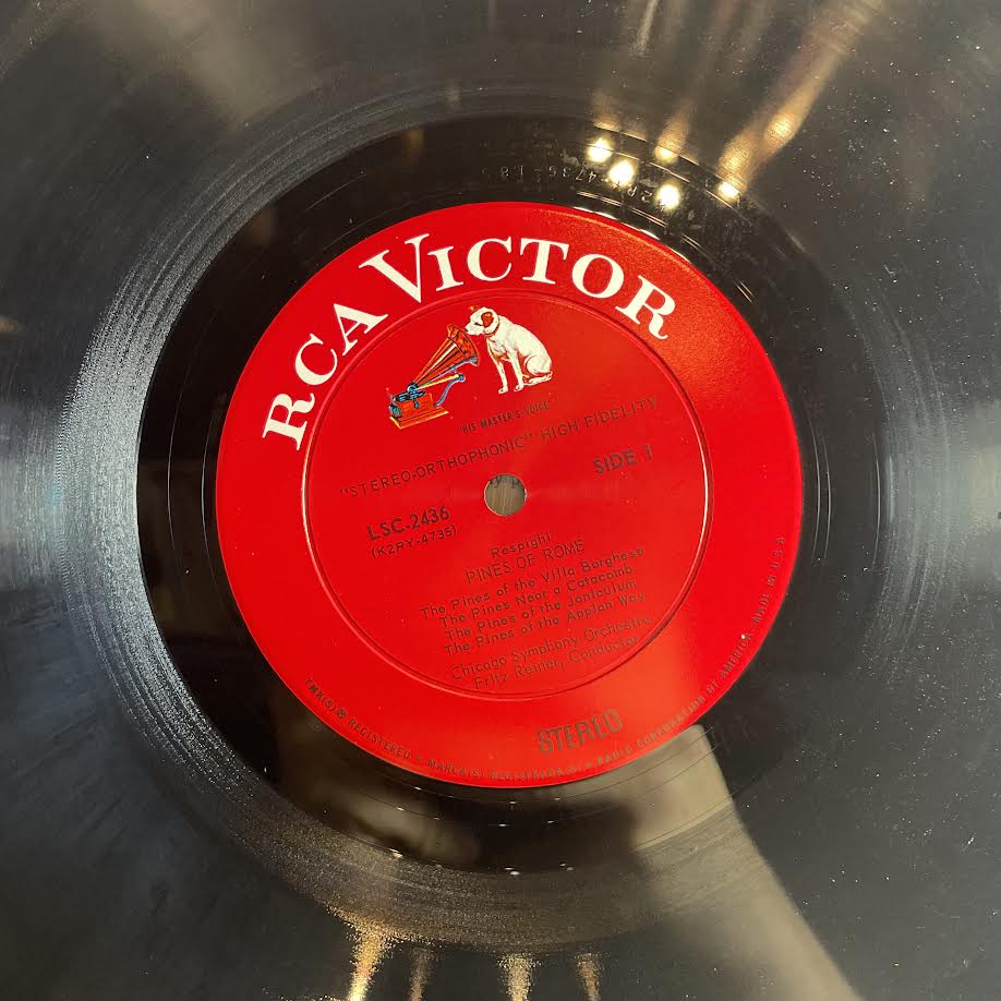 Ottorino Respighi - Pines Of Rome / Fountains Of Rome (VINYL) | Very Good Plus (VG+) Excellent (EX)-Music History