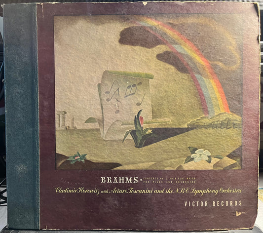 Johannes Brahms - Concerto No. 2, In B Flat Major For Piano And Orchestra, Op. 83 *6X12" SHELLAC* | Very Good Plus (VG+) Very Good (VG)-Music History
