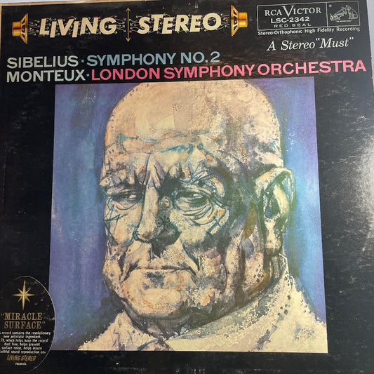Jean Sibelius - Symphony No. 2 (VINYL) | Very Good Plus (VG+) Excellent (EX)-Music History