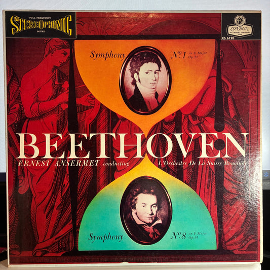 Ludwig van Beethoven - Symphony No. 1 In C Major Op. 21 / Symphony No. 8 In F Major Op. 93 (VINYL) | Very Good Plus (VG+) Excellent+ (EX+)-Music History