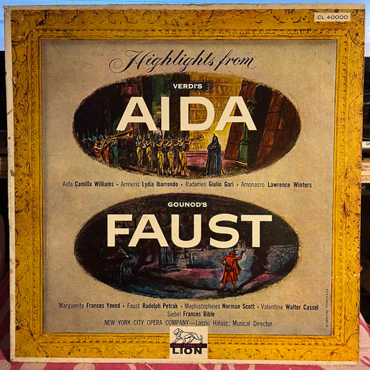 Giuseppe Verdi - Aida / Faust | Very Good (VG) Very Good (VG)-Music History