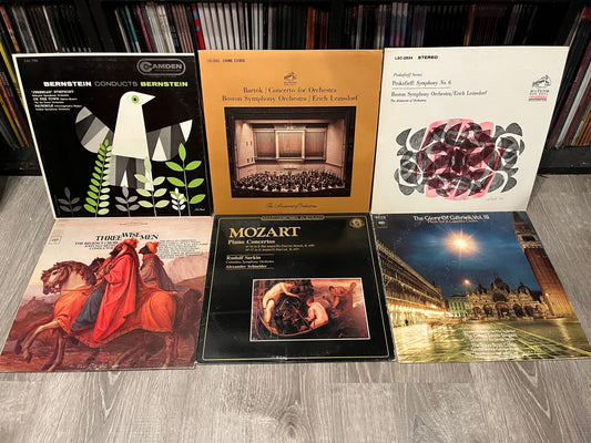 VARIOUS - 6 VINYL LPS / LOT / COLLECTION | Excellent (EX) Excellent (EX)-Music History
