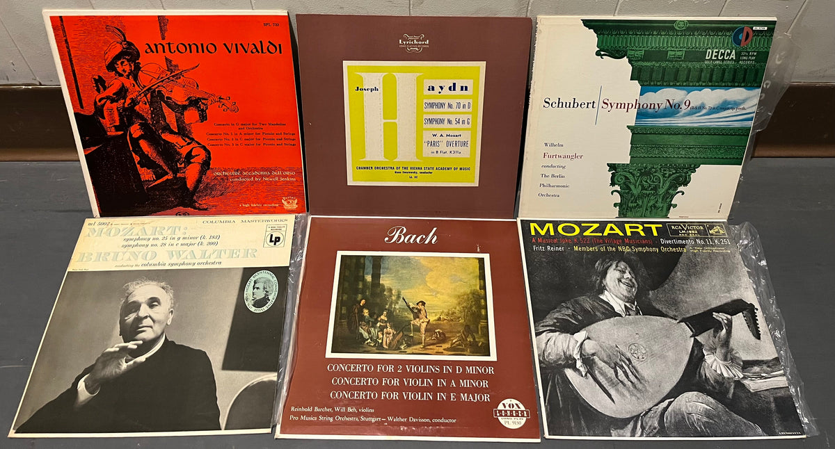 Va - 6 CLASSICAL VINYL RECORD LPS / ALL EX+ TO NM (LIKE NEW) | Near Mint (NM or M-) Near Mint (NM)-Music History