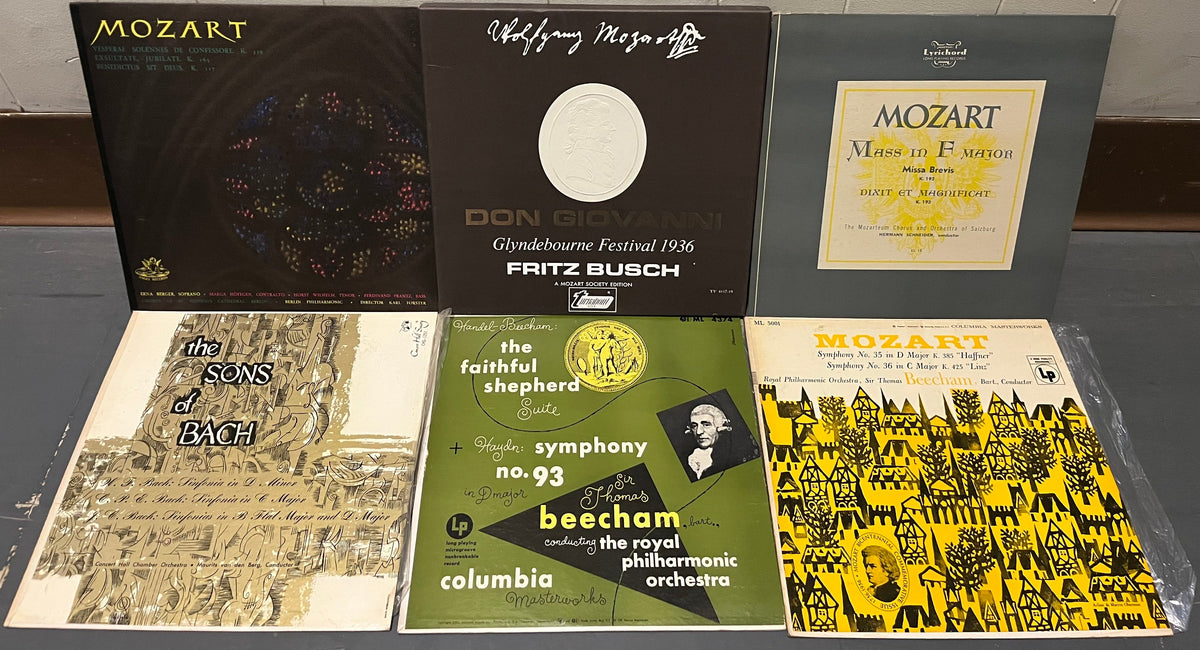 Va - 6 CLASSICAL VINYL RECORD LPS / ALL EX+ TO NM (LIKE NEW) | Near Mint (NM or M-) Near Mint (NM)-Music History