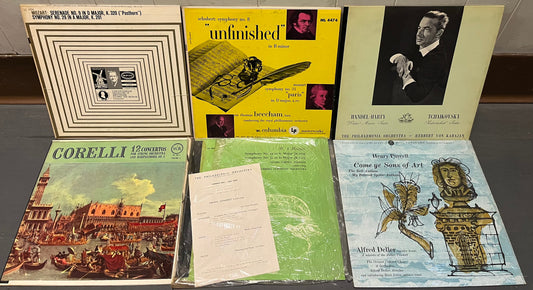 Va - 6 CLASSICAL VINYL RECORD LPS / ALL EX+ TO NM (LIKE NEW) | Near Mint (NM or M-) Near Mint (NM)-Music History