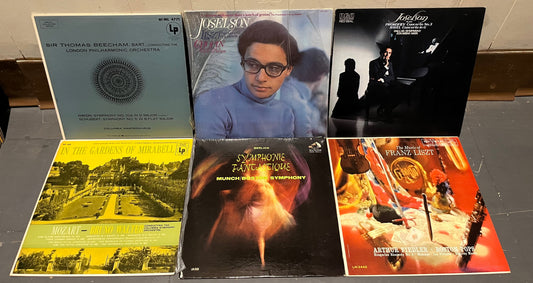 Va - 6 CLASSICAL VINYL RECORD LPS / ALL EX+ TO NM (LIKE NEW) | Near Mint (NM or M-) Near Mint (NM)-Music History