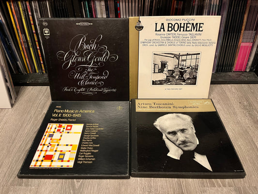 VARIOUS - 4 VINYL BOX LPS / LOT / COLLECTION | Very Good Plus (VG+) Very Good Plus (VG+)-Music History
