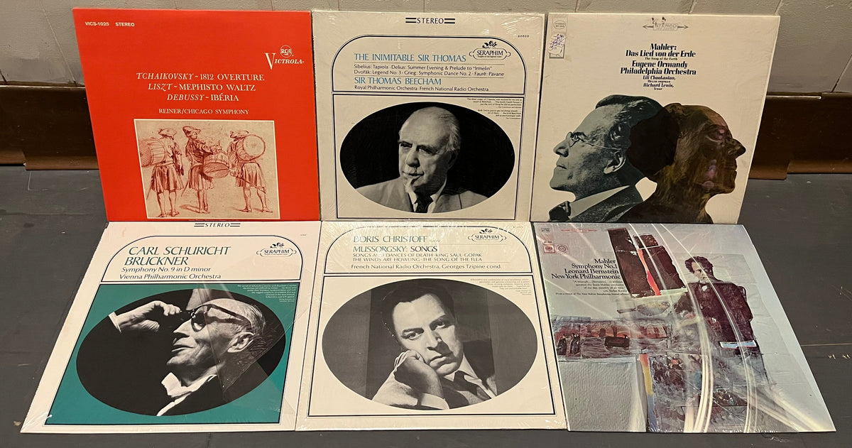 Va - 6 CLASSICAL VINYL RECORD LPS / ALL EX+ TO NM (LIKE NEW) | Near Mint (NM or M-) Near Mint (NM)-Music History
