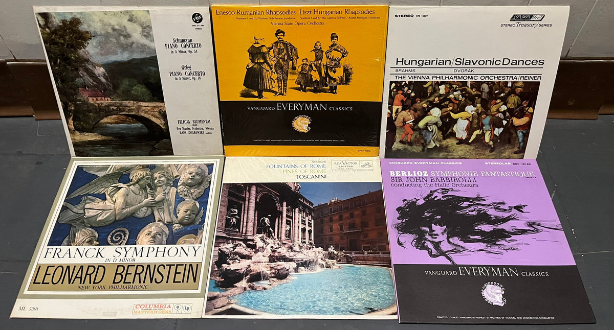Va - 6 CLASSICAL VINYL RECORD LPS / ALL EX+ TO NM (LIKE NEW) | Near Mint (NM or M-) Near Mint (NM)-Music History