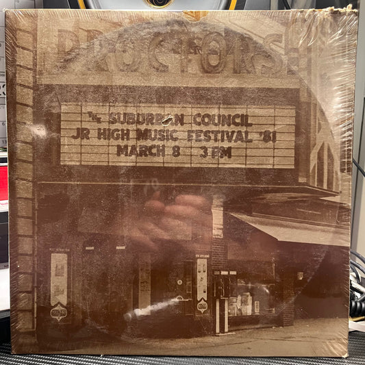 The Suburban Scholastic Counscil - Junior High Music Festival '81 Proctors Theater Schenectady NY | Mint (M) Excellent (EX)-Music History
