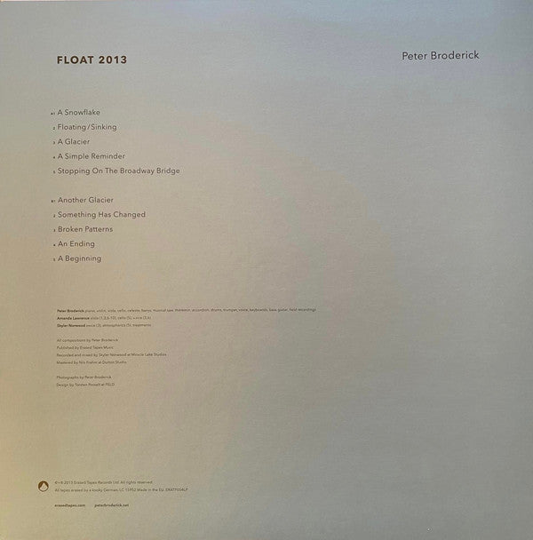 Peter Broderick - Float 2013 | Mint (M) Mint (M)-Music History