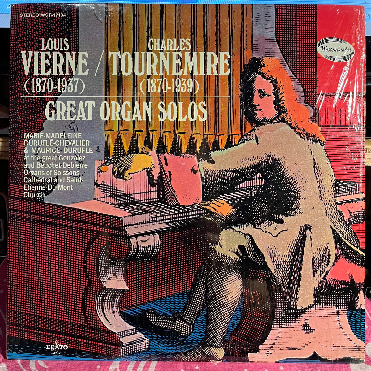 Maurice Duruflé - Louis Vierne / Charles Tournemire Great Organ Solos *SHRINK* | Near Mint (NM) Near Mint (NM)-Music History