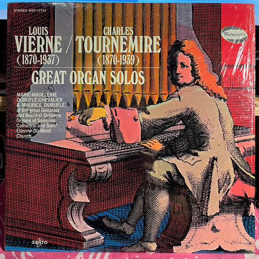 Maurice Duruflé - Louis Vierne / Charles Tournemire Great Organ Solos *SHRINK* | Near Mint (NM) Near Mint (NM)-Music History