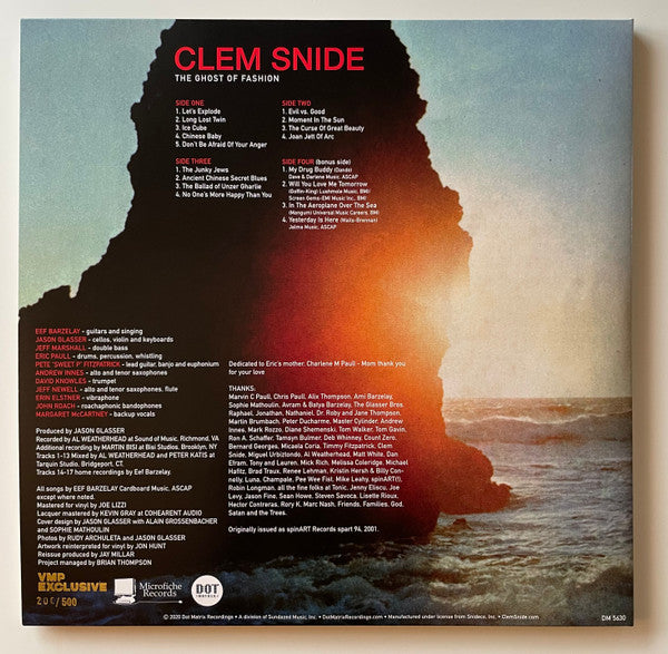 Clem Snide  The Ghost Of Fashion | Mint (M) Near Mint (NM)-Music History
